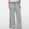 Vmaisa-Jeans met middelhoge taille en wijde pijpen