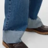Vmallison jeans met middelhoge taille en rechte pasvorm