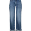 Vmallison jeans met middelhoge taille en rechte pasvorm