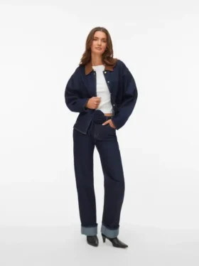 Vmallison Mid Rise Straight Fit-Jeans