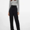Vmalva-broek met middelhoge taille