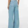 Vmannet-Jeans met middelhoge taille en wijde pijpen