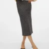 Vmaria lange rok met hoge taille