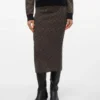 Vmaria lange rok met hoge taille