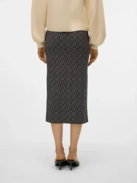 Vmaria lange rok met hoge taille