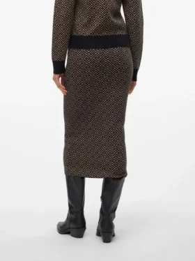 Vmaria lange rok met hoge taille