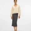 Vmaria lange rok met hoge taille