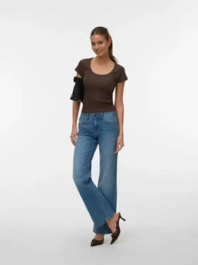 Vmasta Low Rise Bootcut Fit Jeans
