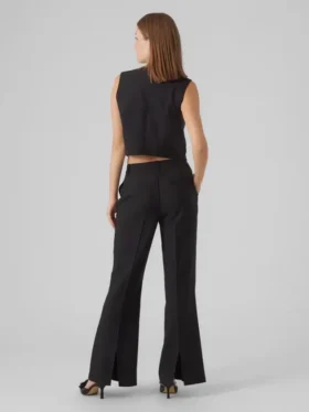 Vmavery broek met middelhoge taille