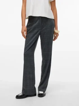 Vmayar-broek met middelhoge taille