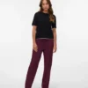 Vmayar-broek met middelhoge taille