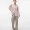 Vmayar-broek met middelhoge taille