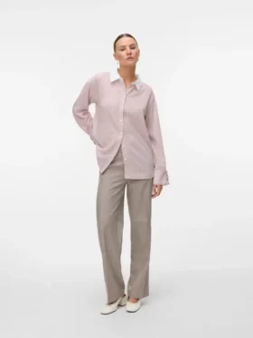Vmayar-broek met middelhoge taille
