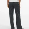 Vmayar-broek met middelhoge taille