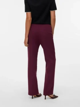Vmayar-broek met middelhoge taille