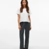 Vmayar-broek met middelhoge taille