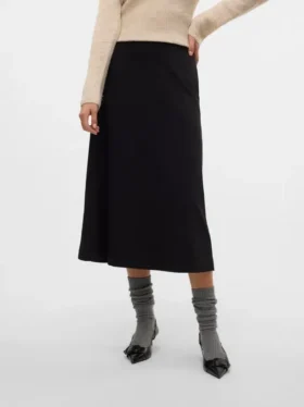 Vmbabette midi-rok met normale taille
