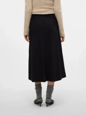 Vmbabette midi-rok met normale taille