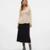 Vmbabette midi-rok met normale taille