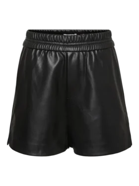 Vmbailey-Shorts van synthetisch leer