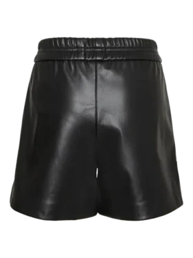 Vmbailey-Shorts van synthetisch leer