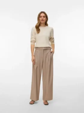 Vmbellis broek met hoge taille