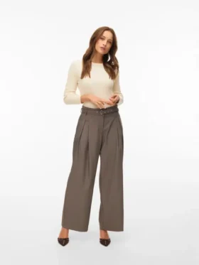 Vmbellis broek met hoge taille