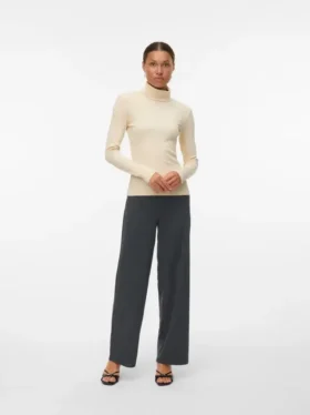 Vmberlin-broek met middelhoge taille