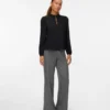 Vmberlin-broek met middelhoge taille