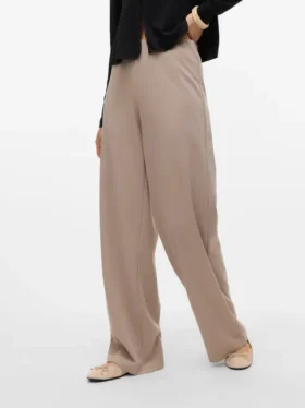 Vmberlin-broek met middelhoge taille