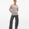 Vmberlin-broek met middelhoge taille