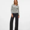Vmberlin-broek met middelhoge taille