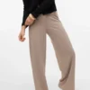 Vmberlin-broek met middelhoge taille