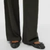 Vmberlin-broek met middelhoge taille