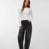 Vmbillie High Rise Barrel Fit-Jeans