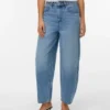 Vmbillie High Rise Barrel Fit-Jeans