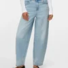 Vmbillie High Rise Barrel Fit-Jeans