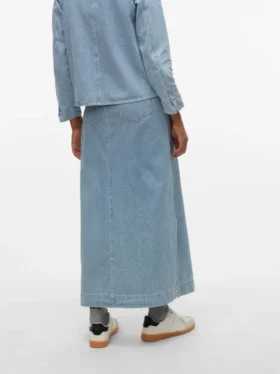 Vmbirkley lange rok met middelhoge taille
