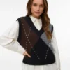 Vmbliss breigoed vest
