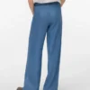 Vmbree-jeans met hoge taille en wijde pijpen