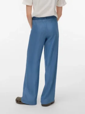 Vmbree-jeans met hoge taille en wijde pijpen