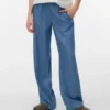 Vmbree-jeans met hoge taille en wijde pijpen