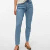 Vmbrenda High Rise Mom Fit enkellange Jeans