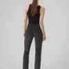 Vmbrenda hoge taille enkellange broek
