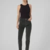 Vmbrenda hoge taille enkellange broek