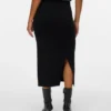 Vmbrisa midi-rok met middelhoge taille