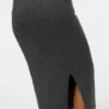 Vmbrisa midi-rok met middelhoge taille