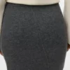 Vmbrisa midi-rok met middelhoge taille