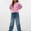 Vmbrook jeans met middelhoge taille en baggy pasvorm