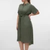 Vmbumpy lange jurk